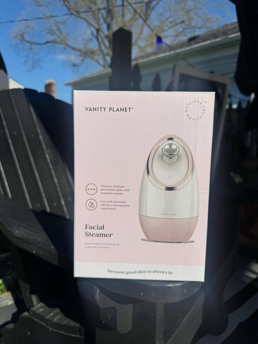 Vanity Planet Pink Facial Steamer - Hydrating Home Spa Device